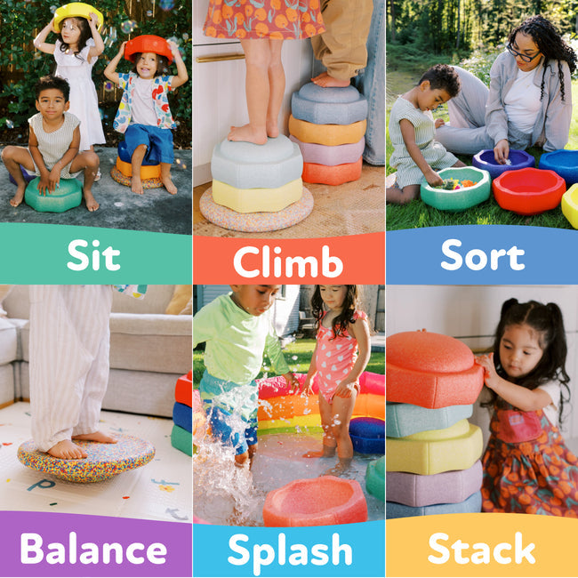 StepPebbles and FREE Balance Board